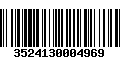 Código de Barras 3524130004969