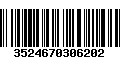 Código de Barras 3524670306202
