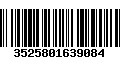 Código de Barras 3525801639084