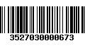 Código de Barras 3527030000673