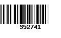 Código de Barras 352741