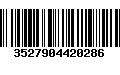 Código de Barras 3527904420286