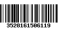 Código de Barras 3528161506119