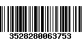 Código de Barras 3528280063753