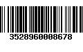 Código de Barras 3528960008678