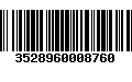 Código de Barras 3528960008760