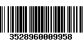 Código de Barras 3528960009958