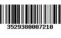 Código de Barras 3529380007210