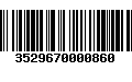 Código de Barras 3529670000860