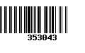 Código de Barras 353043