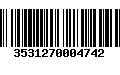 Código de Barras 3531270004742