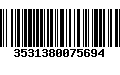 Código de Barras 3531380075694