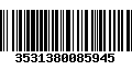 Código de Barras 3531380085945