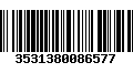 Código de Barras 3531380086577