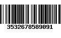 Código de Barras 3532678589091