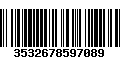 Código de Barras 3532678597089