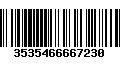 Código de Barras 3535466667230