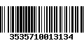 Código de Barras 3535710013134