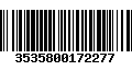 Código de Barras 3535800172277