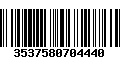 Código de Barras 3537580704440