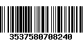 Código de Barras 3537580708240