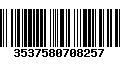 Código de Barras 3537580708257