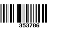 Código de Barras 353786