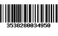 Código de Barras 3538280034950