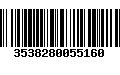 Código de Barras 3538280055160