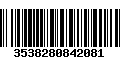 Código de Barras 3538280842081