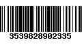 Código de Barras 3539828902335