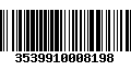 Código de Barras 3539910008198