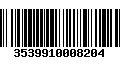 Código de Barras 3539910008204