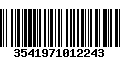 Código de Barras 3541971012243