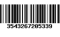 Código de Barras 3543267205339