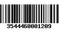 Código de Barras 3544460001209