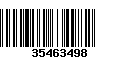 Código de Barras 35463498