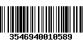 Código de Barras 3546940010589