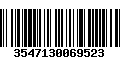 Código de Barras 3547130069523