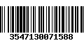 Código de Barras 3547130071588