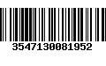 Código de Barras 3547130081952