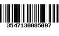 Código de Barras 3547130085097