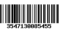 Código de Barras 3547130085455