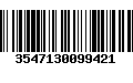 Código de Barras 3547130099421