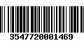 Código de Barras 3547720001469