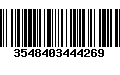 Código de Barras 3548403444269