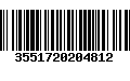 Código de Barras 3551720204812