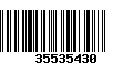 Código de Barras 35535430