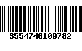 Código de Barras 3554740100782