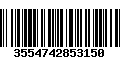 Código de Barras 3554742853150